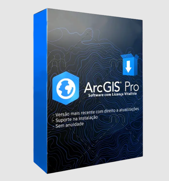 ArcGIS Pro 3.3 – GIS Profissional 2D/3D/4D com Licença Vitalícia