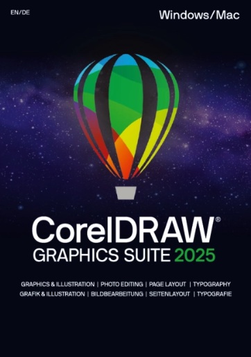 CorelDRAW Graphics Suite 2025 – Licença Vitalícia